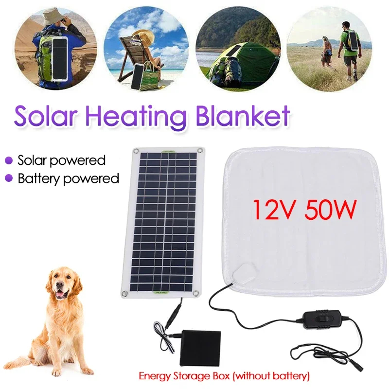 Outdoor Power Heater - 태양 전지 패널 전원 전기 난방
