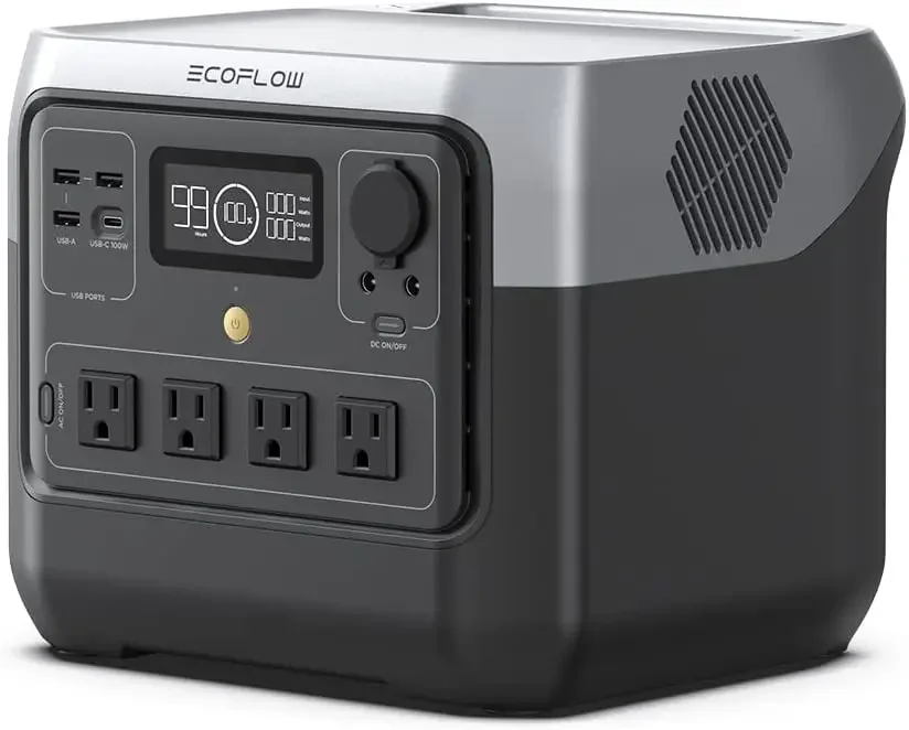 Outdoor Power Outlet Solar - EF ECOFLOW 휴대용 파워스테이션 RIVER 2
