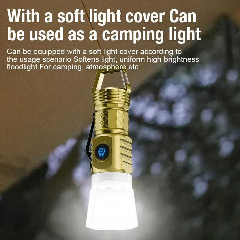 고강도 파워 LED 손전등 내장 배터리 타입-C 충전식 - Outdoor Power Inc 리뷰 및 가격