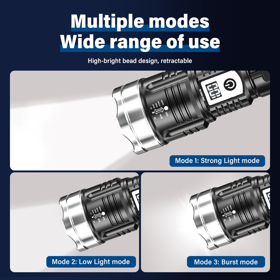 고출력 200000LM LED 손전등 내장 배터리 타입 - Outdoor Power Inc 리뷰 및 가격