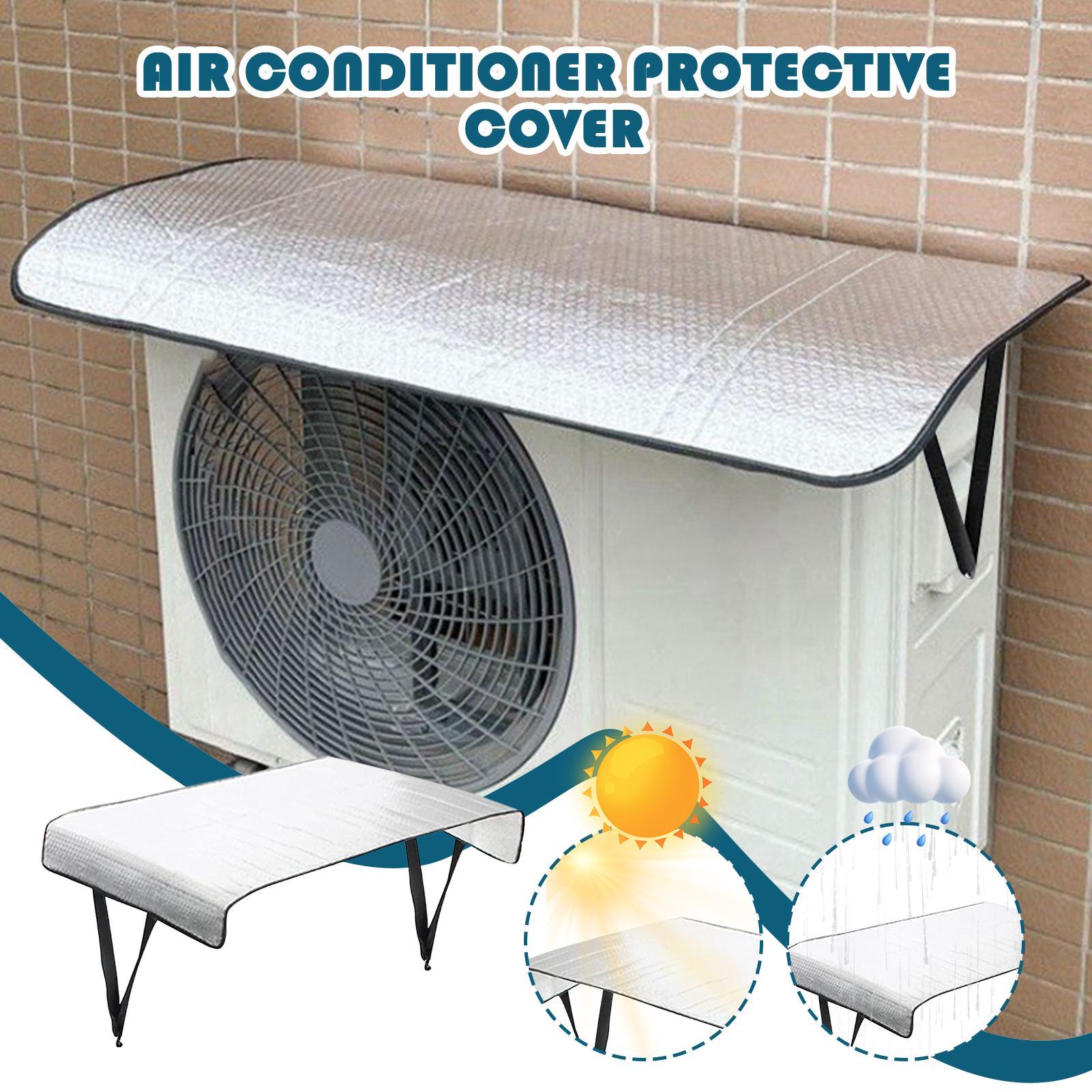 에어컨 외부 커버 실외 에너지 절약 방수 단열 커버 에 - Outdoor Power Heater 리뷰 및 가격