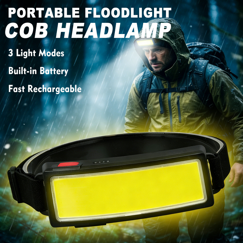강력한 COB LED 헤드램프 4가지 조명 모드 고속  - Outdoor Power Head 리뷰 및 가격