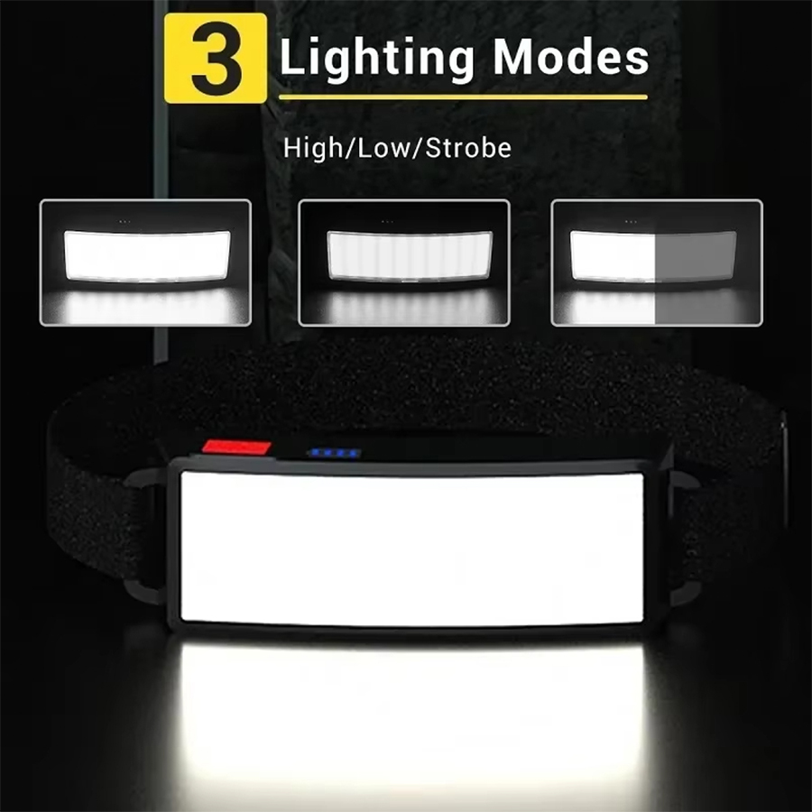 강력한 COB LED 헤드램프 4가지 조명 모드 고속  - Outdoor Power Head 리뷰 및 가격