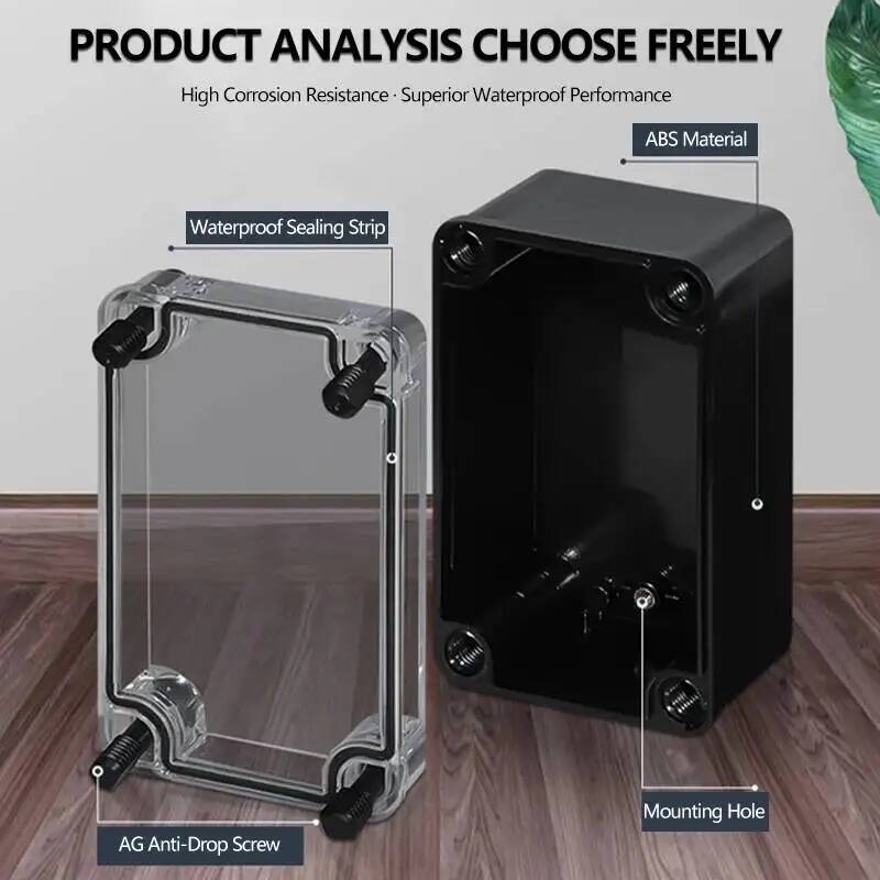 2pcs 투명 커버 방수 접합 상자 실내 야외 보안 카 - Outdoor Powerwall 리뷰 및 가격