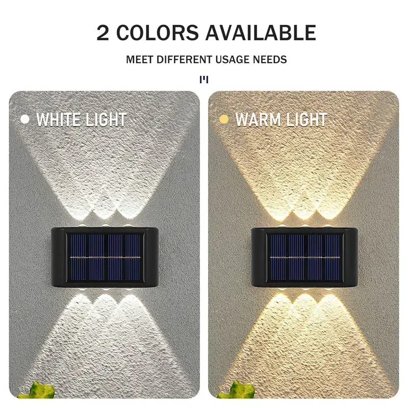 LED 태양광 조명 야외 방수 솔라 벽등 위아래 발광  - Outdoor Power For Lights 리뷰 및 가격