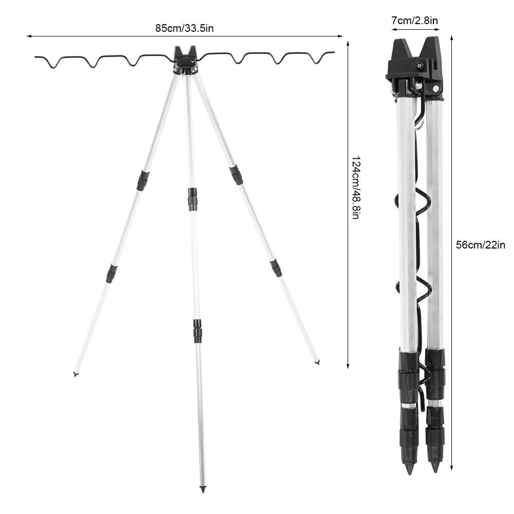 낚싯대 삼각대 홀더 다기능 로드 삼각대 야외 바다 낚시 - Outdoor Power Point 리뷰 및 가격