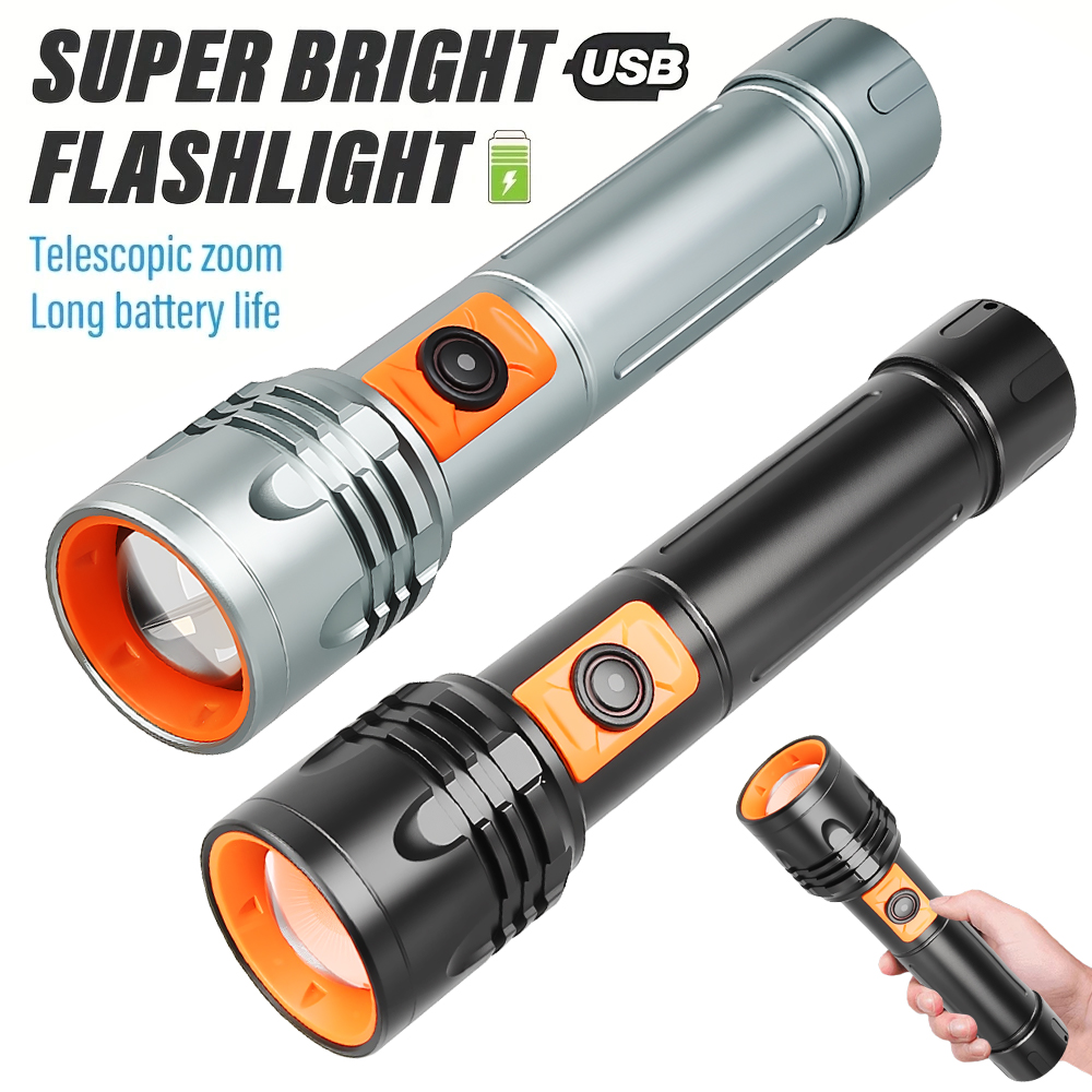 야외 캠핑 낚시를 위한 텔레스코픽 줌 슈퍼 밝은 전술  - Outdoor Power For Lights 리뷰 및 가격