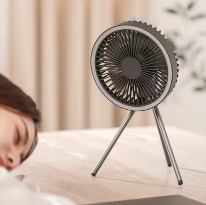 휴대용 캠핑 선풍기 LED 조명 삼각대 스탠드 포함 텐 - Outdoor Power Point 리뷰 및 가격