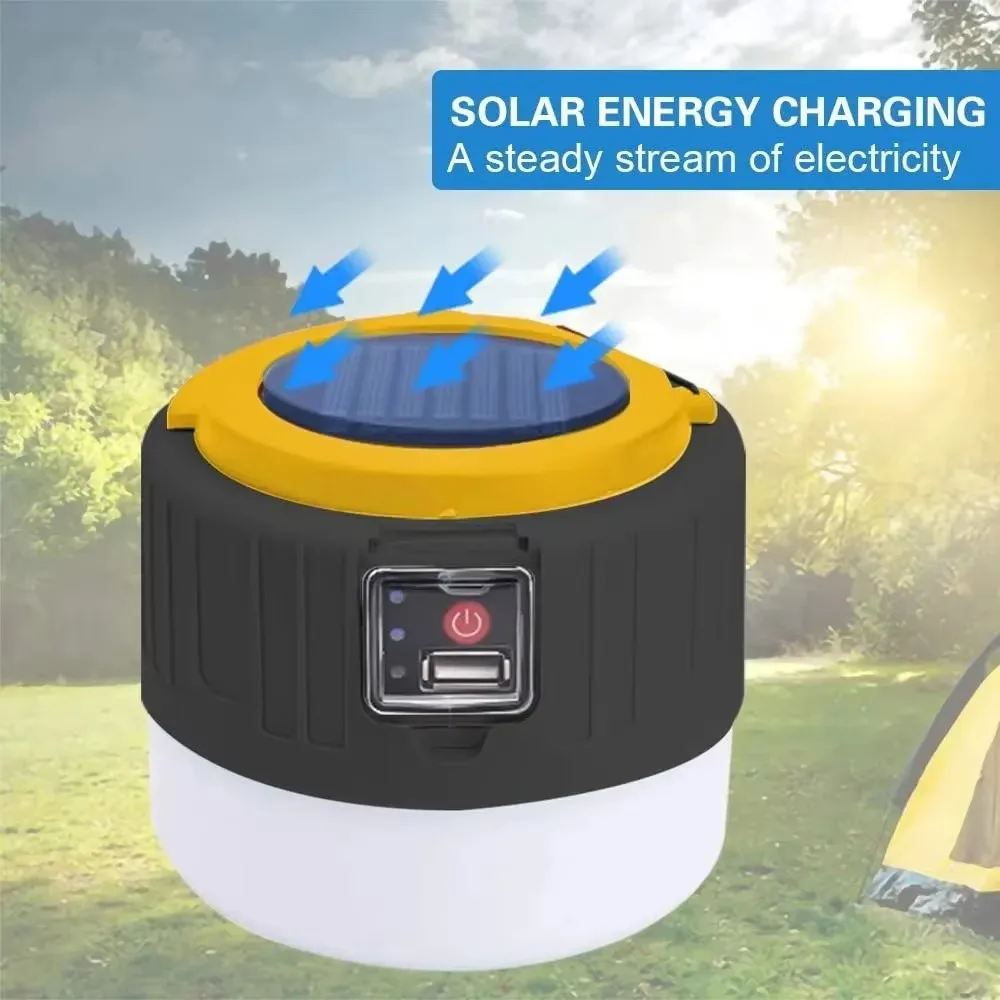 태양열 캠핑 랜턴 충전식 LED 휴대용 작업등 리모컨  - Outdoor Power For Lights 리뷰 및 가격