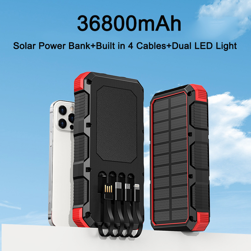 케이블이 포함된 태양광 발전 은행 36800mAh 고속 - Xiaomi Outdoor Power Supply 리뷰 및 가격