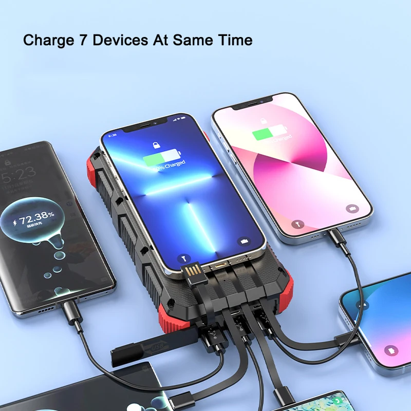 케이블이 포함된 태양광 발전 은행 36800mAh 고속 - Xiaomi Outdoor Power Supply 리뷰 및 가격