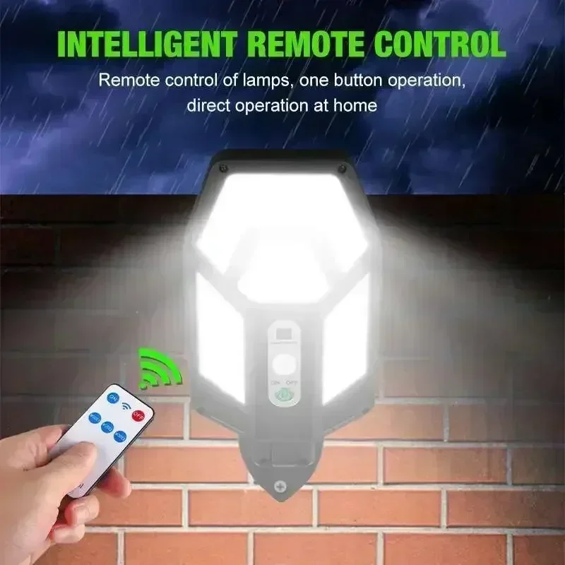 12000LM 강력한 태양광 벽등 리모컨 포함 실외 I - Outdoor Powerwall 리뷰 및 가격