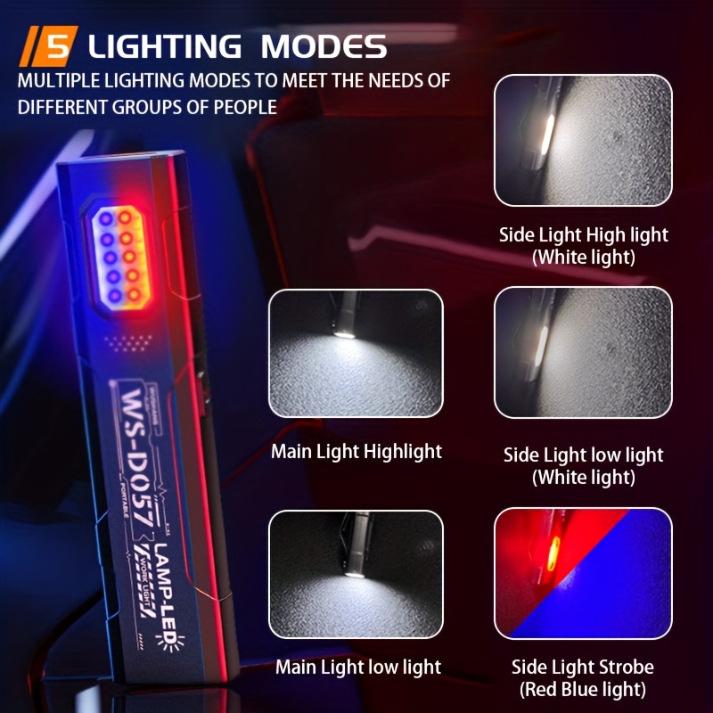 강력한 미니 보안 작업등 경고등 강력 조명 미니 휴대용 - Outdoor Power For Lights 리뷰 및 가격
