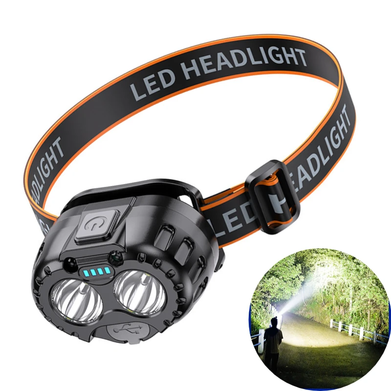 강력한 LED 헤드램프 IPX4 방수 비상 헤드 손전등 - Outdoor Power Head 리뷰 및 가격