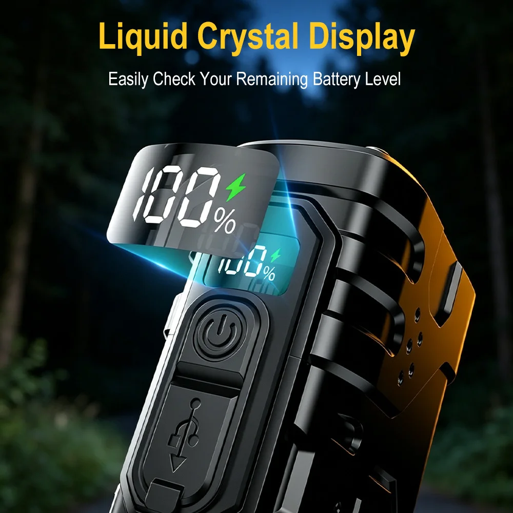 BORUIiT 핸드 크랭크 EDC LED 손전등 타입- - Outdoor Power Inc 리뷰 및 가격