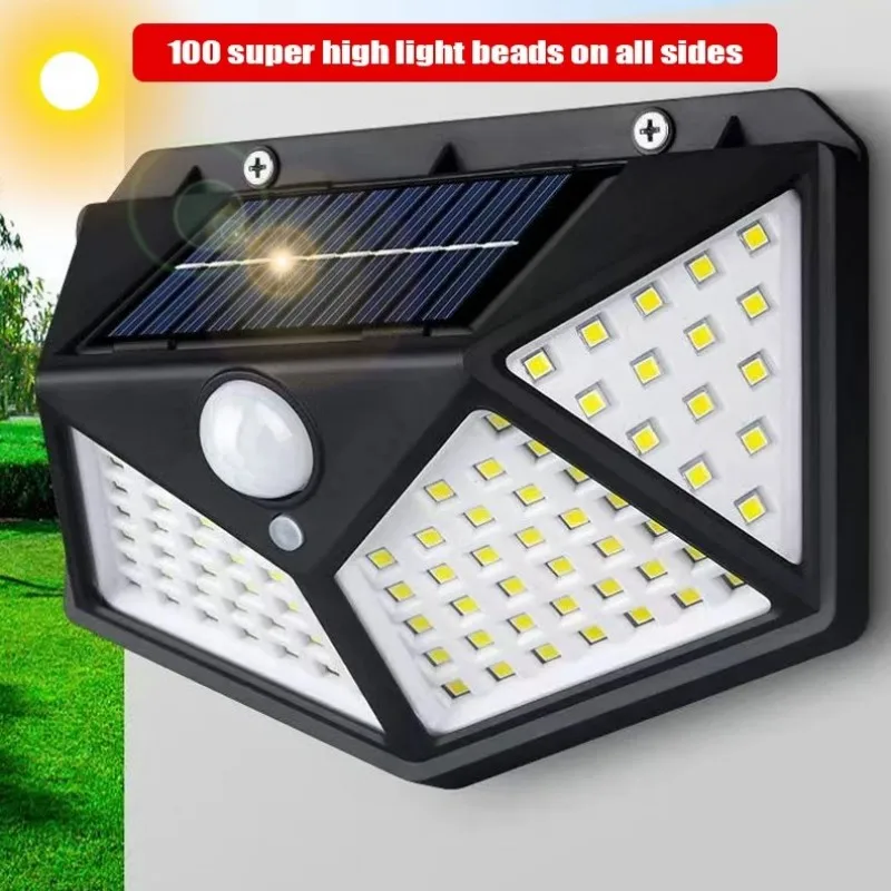 100Led 다기능 태양 램프 야외 정원 장식 모션 센 - Outdoor Power Point 리뷰 및 가격