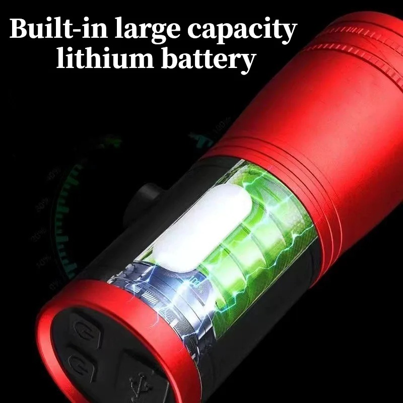 휴대용 낚시 랜턴 충전식 4광원 낚시 LED 손전등 방 - Outdoor Power For Lights 리뷰 및 가격