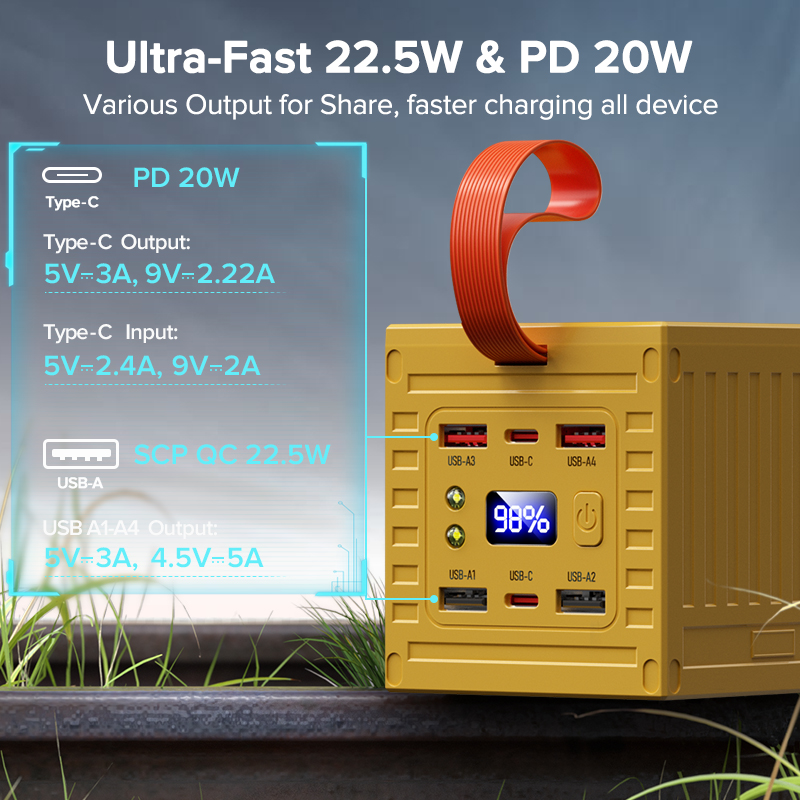QOOVI 60000mAh 보조베터리 22.5W PD  - Xiaomi Outdoor Power Supply 리뷰 및 가격