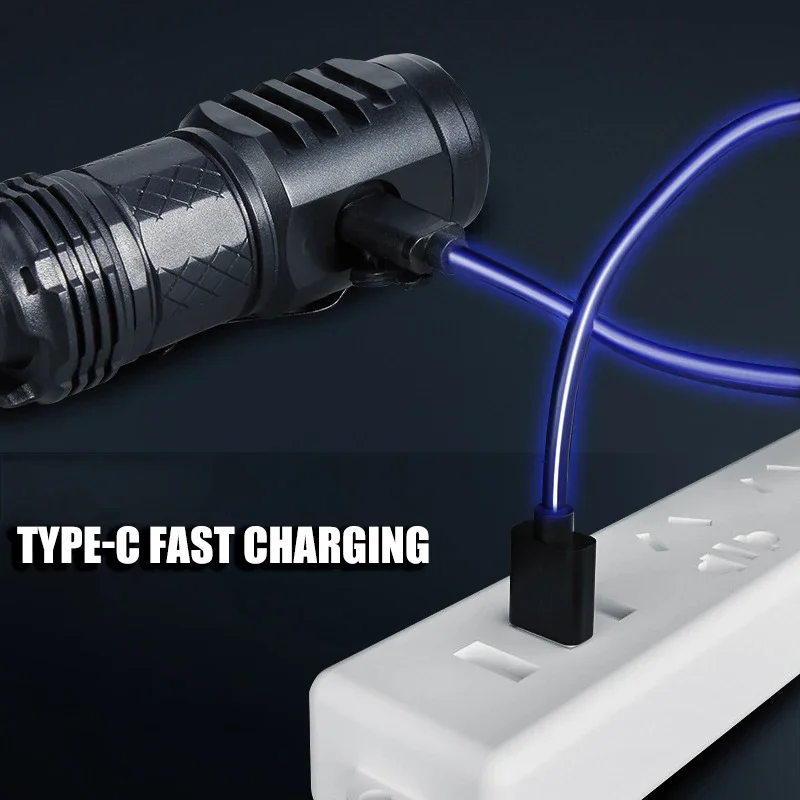 고강도 파워 LED 손전등 내장 배터리 타입-C 충전식 - Outdoor Power Inc 리뷰 및 가격