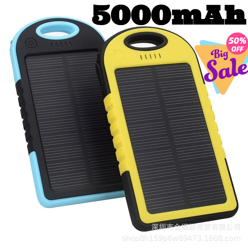 5000mAh 새로운 태양광 발전 은행 버클이 있는 대 - Xiaomi Outdoor Power Supply 리뷰 및 가격