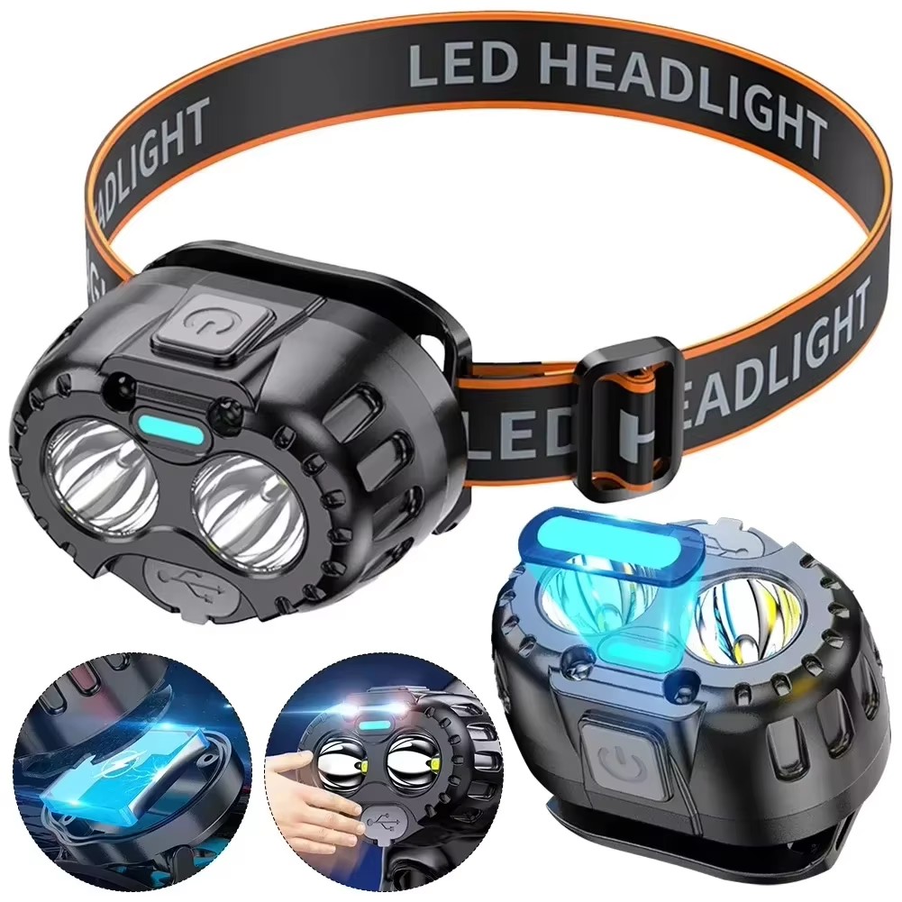 강력한 LED 헤드램프 IPX4 방수 비상용 헤드 플래 - Outdoor Power Head 리뷰 및 가격
