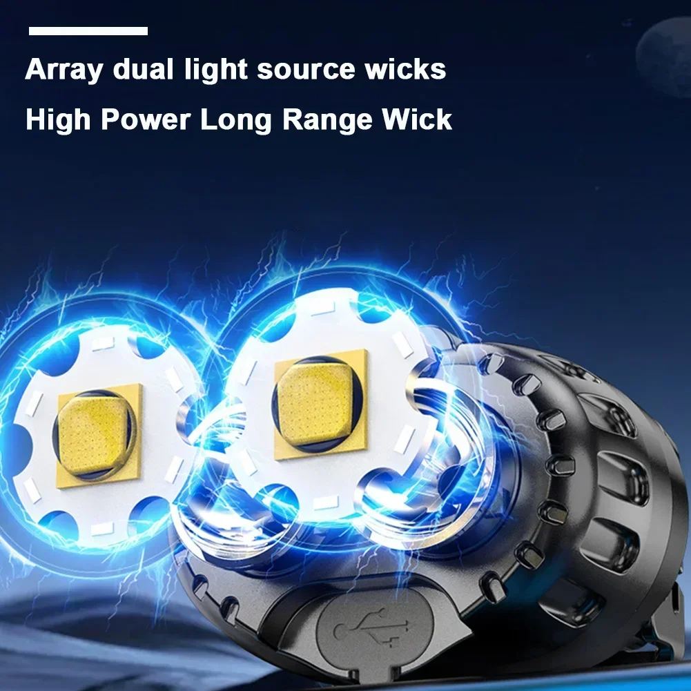 강력한 LED 헤드램프 IPX4 방수 비상용 헤드 플래 - Outdoor Power Head 리뷰 및 가격