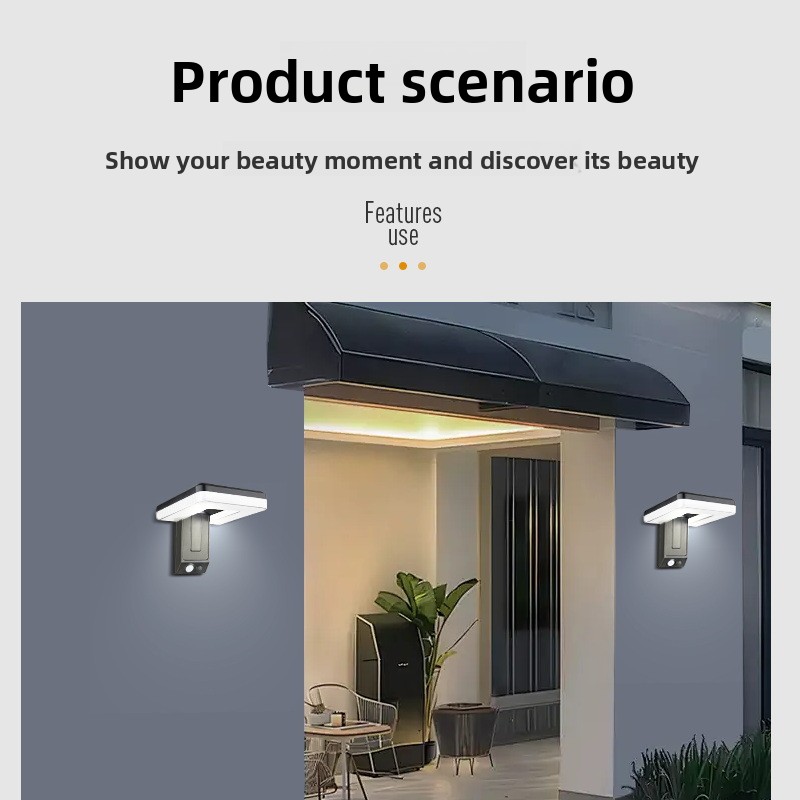 새로운 스마트 야외 접이식 태양 벽 램프 유럽 스타일  - Outdoor Powerwall 리뷰 및 가격